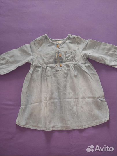 Детские вещи пакетом для девочек 74 80