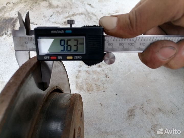 Диск тормозной задний для Ford Focus II 2008-2011