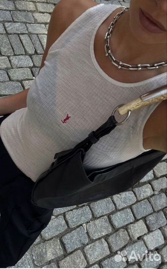 Прозрачная Майка saint laurent