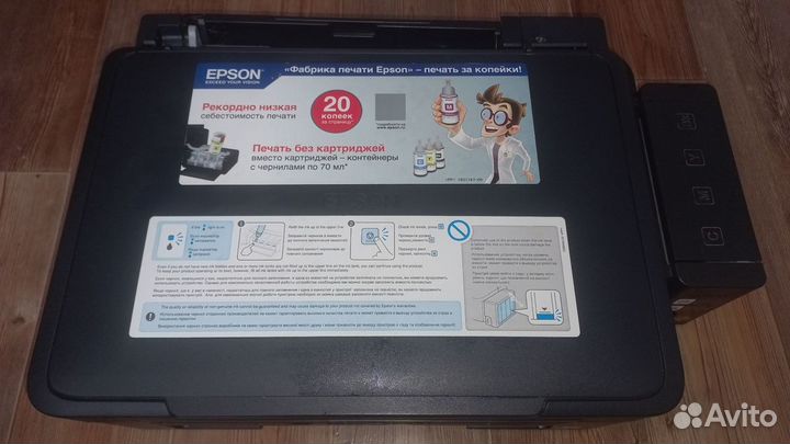 Принтер epson L210 на запчасти