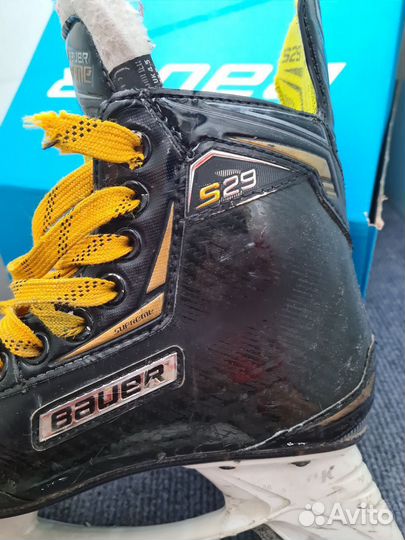 Хоккейные коньки bauer s29 размер 37'5