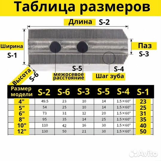 Кулачки (накладки) сырые на 10