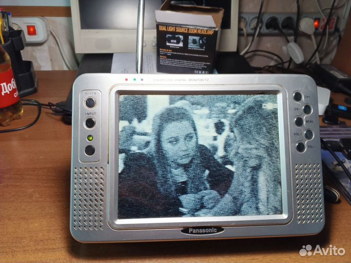 Цветной монитор TV Panasonic