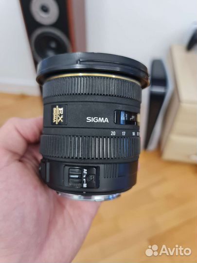 Объектив Sigma AF 10-20mm f/3.5 EX для Canon EF-S
