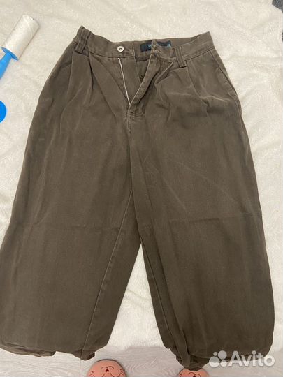 Джинсы женские широкие