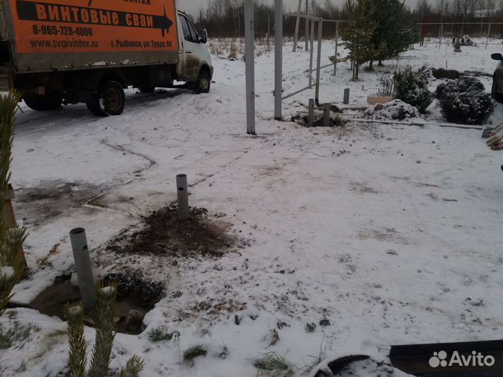 Винтовые сваи