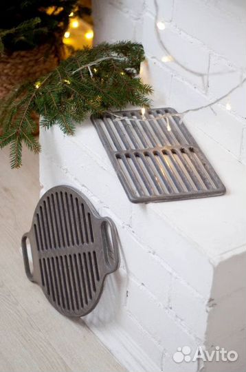 Чугунная решетка для гриля