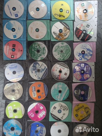 PS2 PlayStation лицензия - игры, диски без боксов