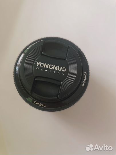 Объектив yongnuo 50mm f1 8