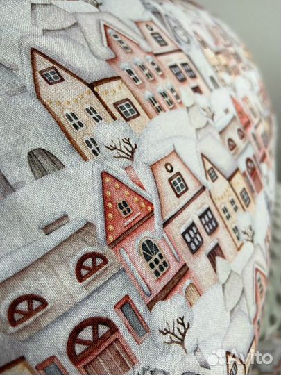 Новогодние наволочки - подушки / ручная работа