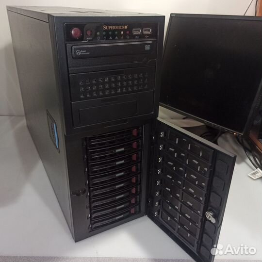 Серверный корпус 4U Supermicro CSE-745TQ-R920B 920