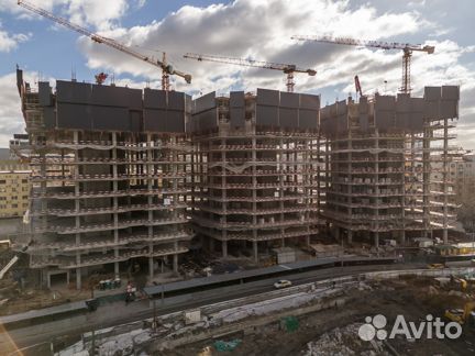 Ход строительства ЖК Slava 1 квартал 2024