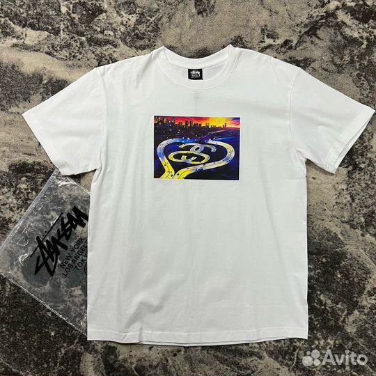 Футболка Stussy Highway Tee SS23