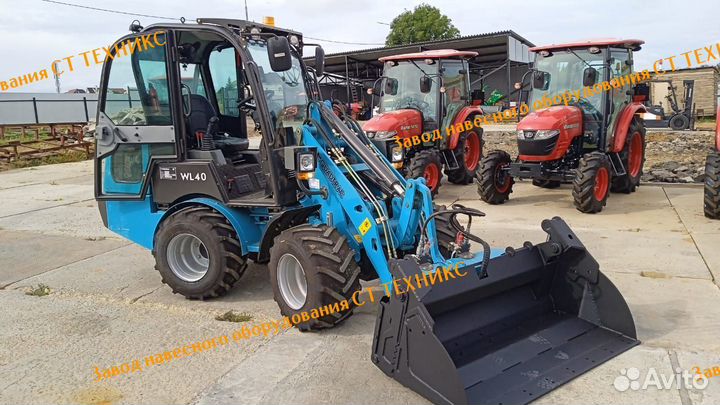 Ковш челюстной 1600 для погрузчика quadtrac WL40