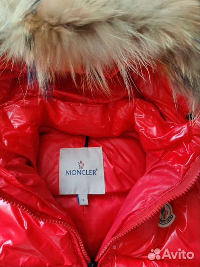 Зимний комбинезон для девочки Moncler