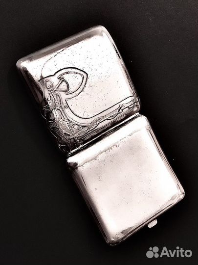 Портсигар антикварный редкий французский 20-30е го
