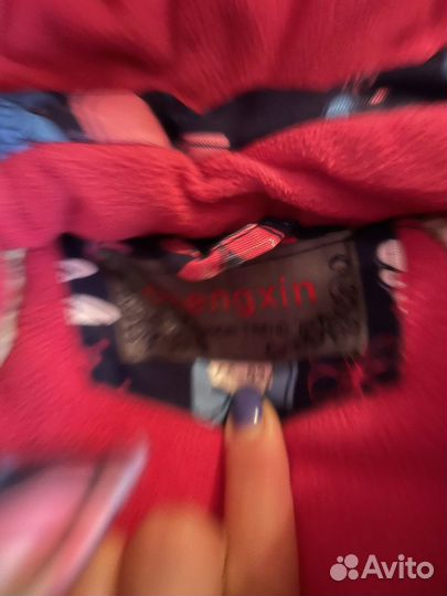 Зимний комбинезон для девочки 86 92