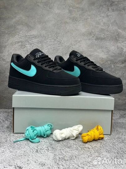 Кроссовки Nike air force 1 Tiffany