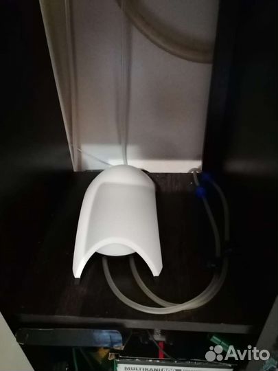 Аквариум с тумбой 160 л. с аксолотлями