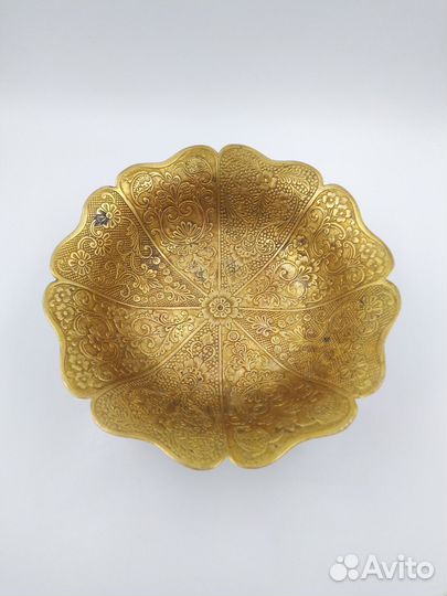 Ваза конфетницы латунь Индия