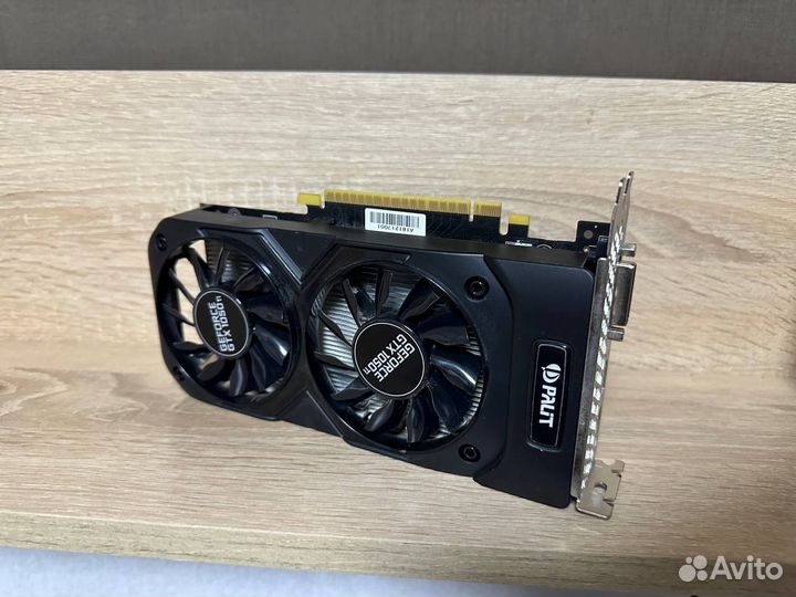 Видеокарта gtx 1050 ti 4gb palit