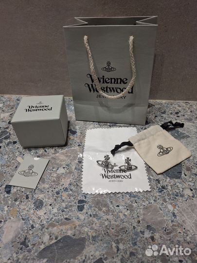 Vivienne westwood серьги оригинальные