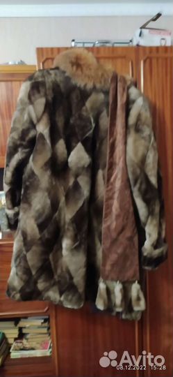 Шуба мутоновая 48 50 размер