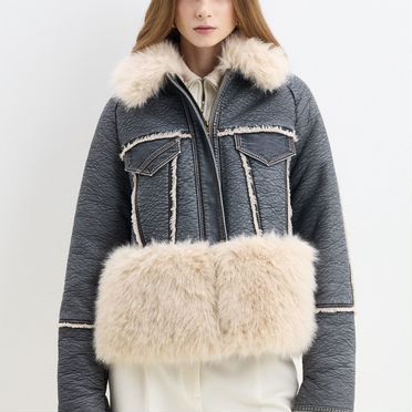 Дубленка новая Снежная королева