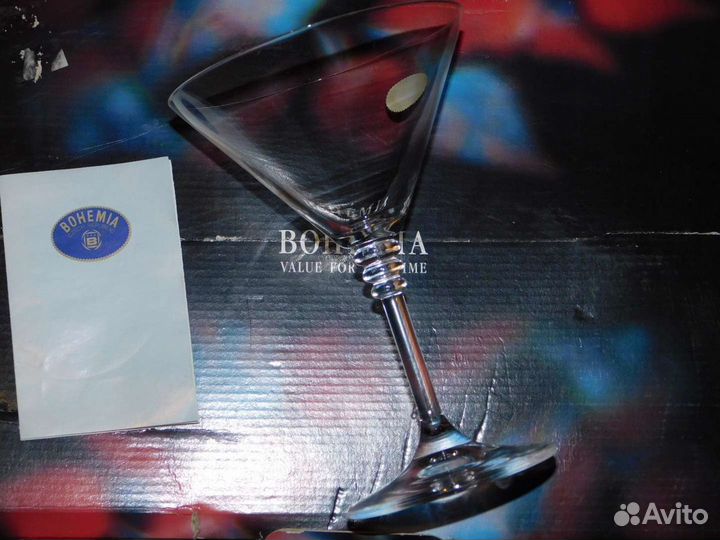 Bohemia Olivia бокалы для Мартини, Чехия (обмен)