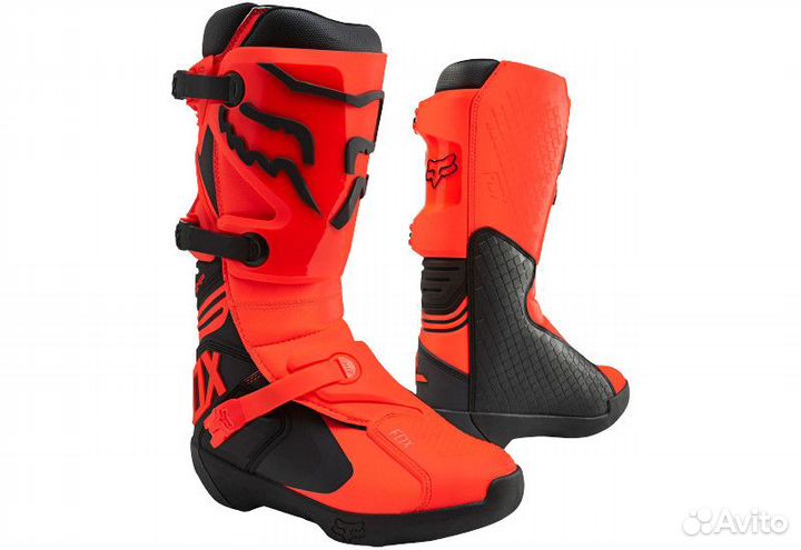 Мотоботы Fox Comp Orange