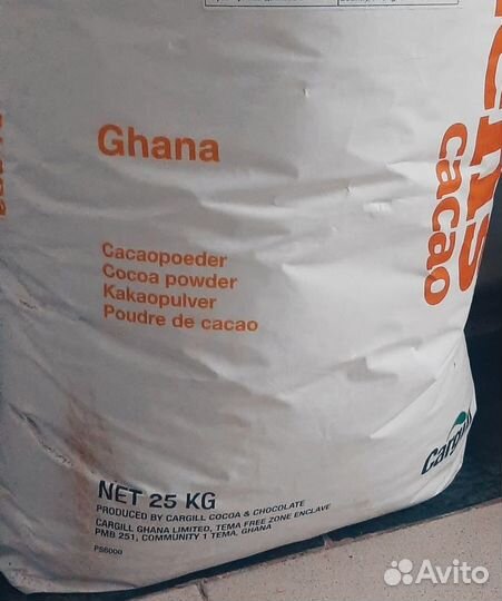 Какао порошок (неалкализированный) Африка (Гана)