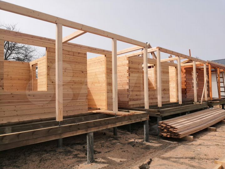 Коттедж 44 м² на участке 1 сот.