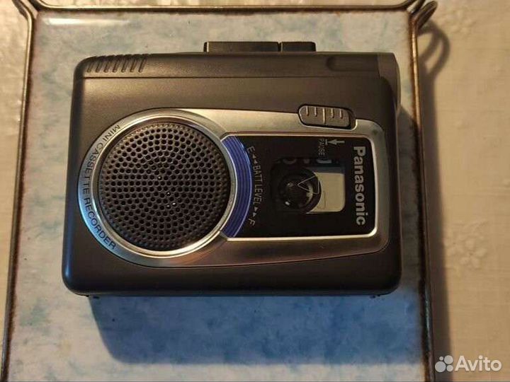 Кассетный плеер panasonic rq- l10 с диктофоном