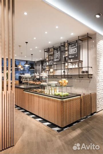 Барная стойка для кофейни