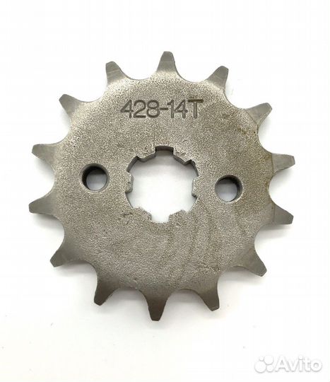 Звезда ведущая 428*14 стопорная шайба болты вал 20