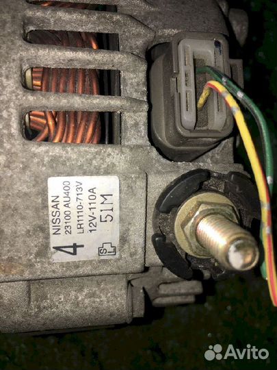 Генератор QR25DE Nissan Teana Teana J31 TNJ31 J32