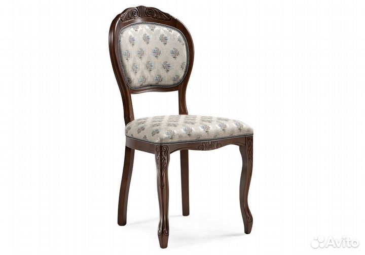 Стул деревянный Арфа коричневый