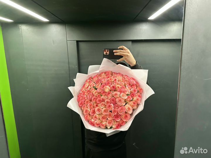 Розы, букет цветов, 101 роза, 51 роза Розы опт