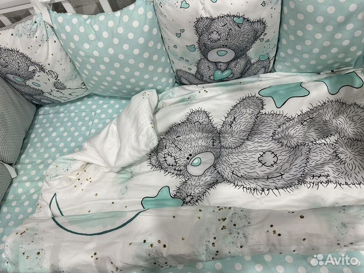 Бортики в кроватку