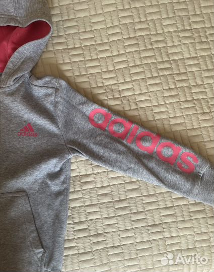 Кофта на молнии adidas для девочек