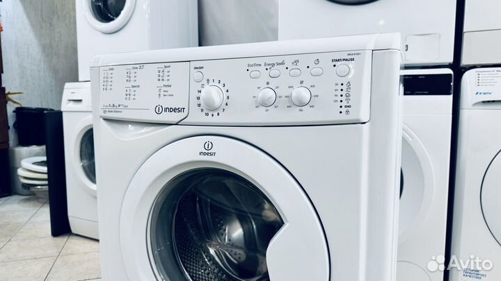 Indesit 5кг 40см Гарантия Доставка