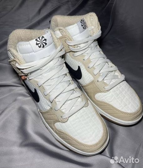 Кроссовки Nike dunk high Next Nature toasty