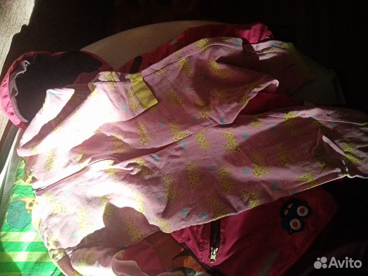 Зимний комбинезон для девочки 104 110