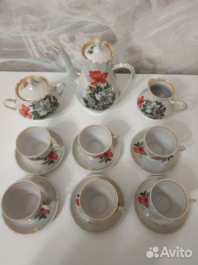 Кофейный сервиз СССР. Довбыш