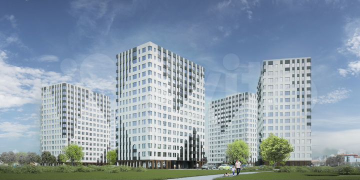 1-к. квартира, 34,7 м², 10/15 эт.