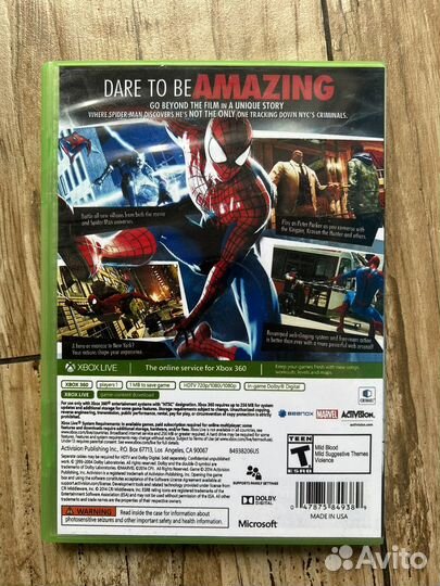 The amazing spider man 2 xbox 360