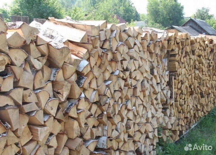 Дрова колотые ольха и береза