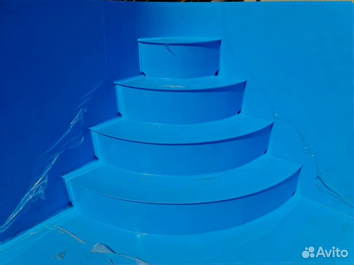 Купель квадратная с установкой 1700х1500х1500мм