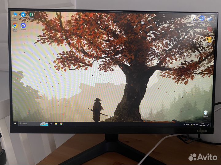 Компьютер с монитором и комплектующими