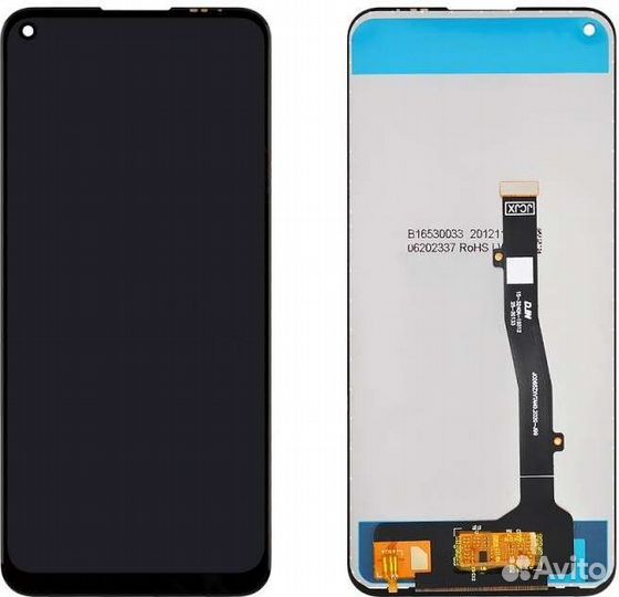 Дисплей для ZTE Blade V2020 Черный - Оптима